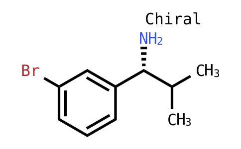 (R)-1-(3-溴苯基)-2-甲丙基-1-胺