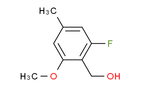 (2-Fluoro-6-methoxy-4-methylphenyl)methanol