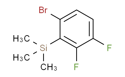 (6-Bromo-2,3-difluorophenyl)trimethylsilane