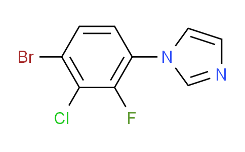 1-(4-Bromo-3-chloro-2-fluorophenyl)-1H-imidazole
