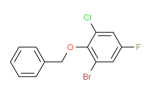 1-苄氧基-2-溴-6-氯-4-氟苯