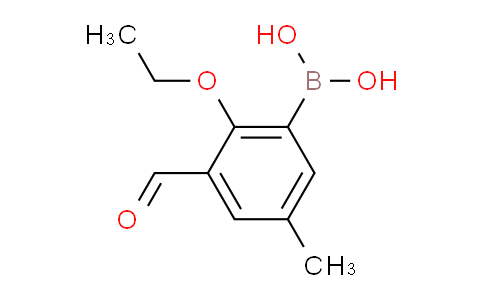 2-Ethoxy-3-formyl-5-methylphenylboronic acid