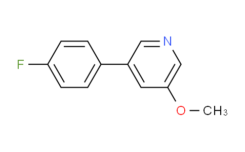 3-(4-Fluorophenyl)-5-methoxypyridine