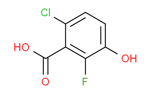 6-Chloro-2-fluoro-3-hydroxybenzoic acid