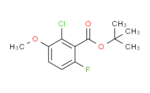 Tert-butyl 2-chloro-6-fluoro-3-methoxybenzoate