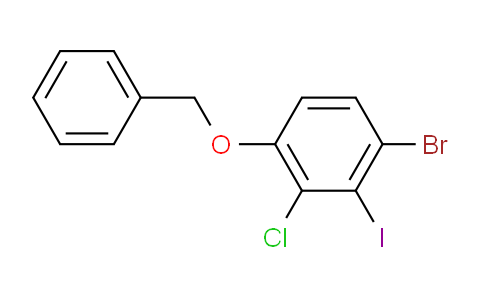 1-(Benzyloxy)-4-bromo-2-chloro-3-iodobenzene
