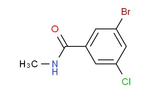 3-Bromo-5-chloro-N-methylbenzamide