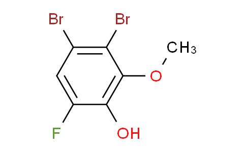 3,4-Dibromo-6-fluoro-2-methoxyphenol