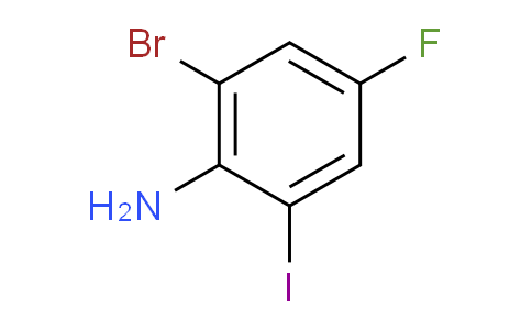 2-Bromo-4-fluoro-6-iodoaniline