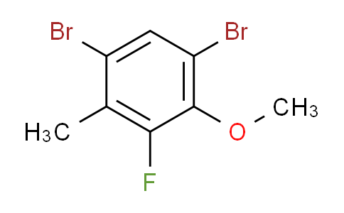 1,5-二溴-2-甲氧基-3-氟-4-甲基苯