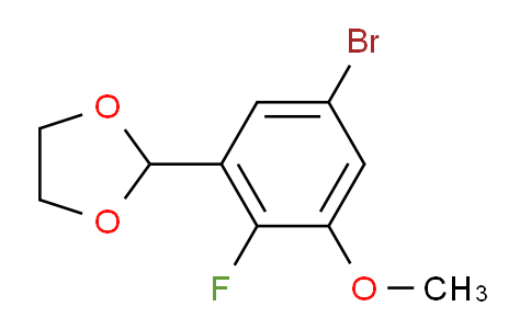 2-(5-Bromo-2-fluoro-3-methoxyphenyl)-1,3-dioxolane
