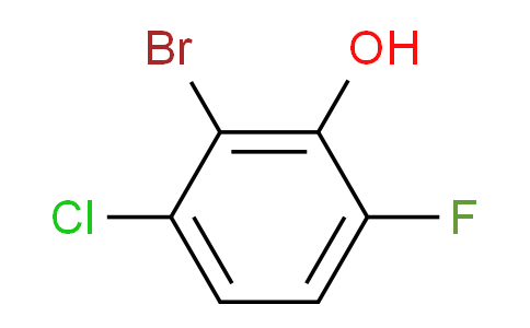 2-Bromo-3-chloro-6-fluorophenol
