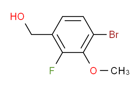 (4-Bromo-2-fluoro-3-methoxyphenyl)methanol