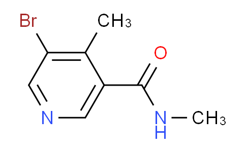 5-Bromo-N,4-dimethylnicotinamide