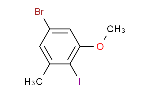 5-bromo-2-iodo-1-methoxy-3-methylbenzene