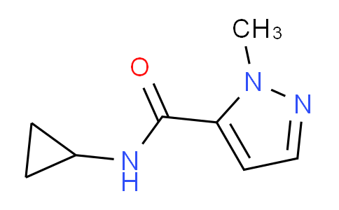 N-cyclopropyl-1-methyl-1H-pyrazole-5-carboxamide
