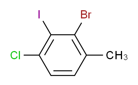 2-bromo-4-chloro-3-iodo-1-methylbenzene