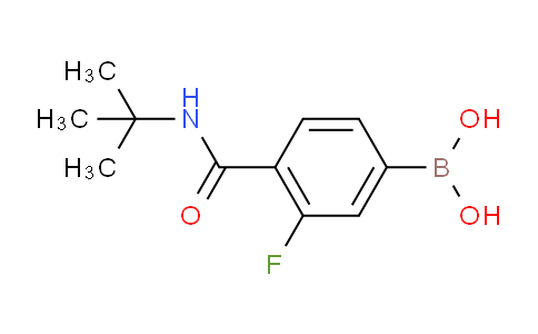 4-(tert-Butylcarbamoyl)-3-fluorophenylboronic acid