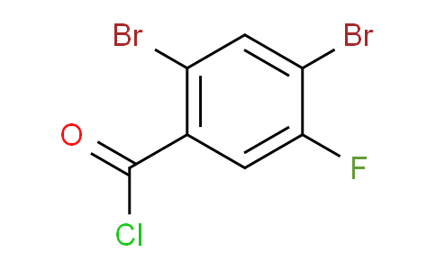 2,4-Dibromo-5-fluorobenzoyl chloride