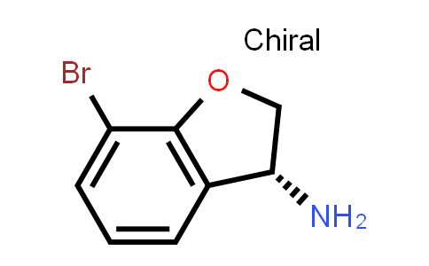 (3R)-7-Bromo-2,3-dihydro-1-benzofuran-3-amine