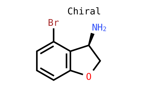 (3R)-4-Bromo-2,3-dihydrobenzo[B]furan-3-ylamine