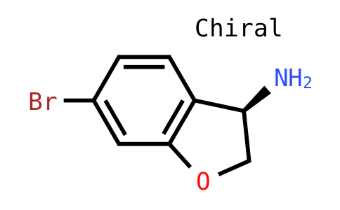 (3R)-6-Bromo-2,3-dihydrobenzo[B]furan-3-ylamine