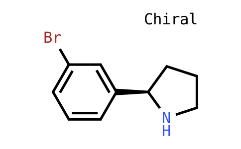 (R)-2-(3-Bromophenyl)pyrrolidine