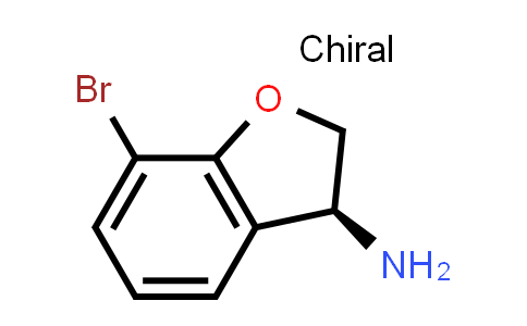 (3S)-7-Bromo-2,3-dihydro-1-benzofuran-3-amine
