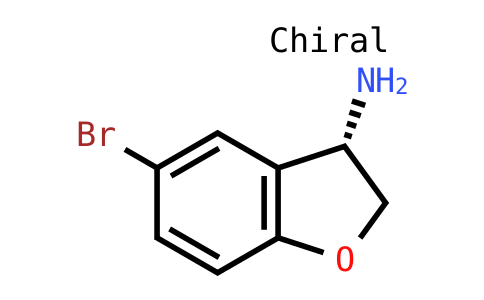 (S)-5-Bromo-2,3-dihydro-benzofuran-3-ylamine