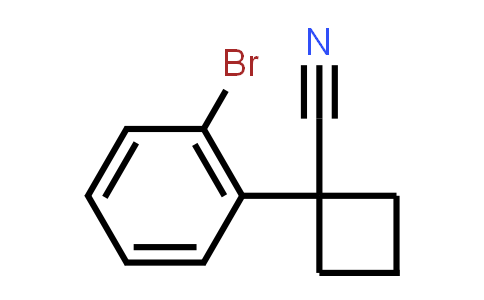 1-(2-Bromophenyl)cyclobutanecarbonitrile