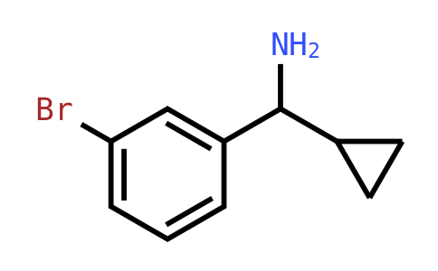 (3-Bromophenyl)(cyclopropyl)methanamine