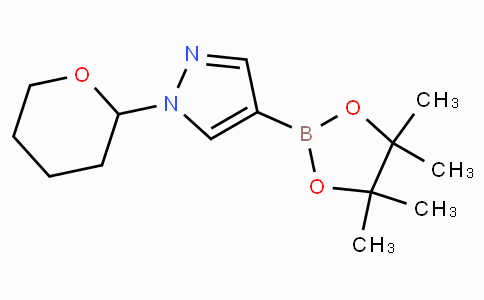 1-(Tetrahydro-2h-pyran-2-yl)-4-(4,4,5,5-tetramethyl-1,3,2-dioxaborolan-2-yl)-1H-pyrazole