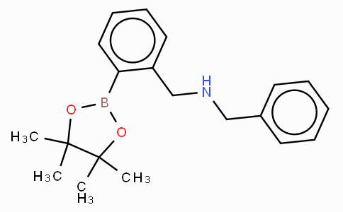 2-(N-benzylaminomethyl)phenylboronic acid, pinacol ester