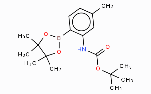 2-(Boc-amino)-4-methylphenylboronic acid, pinacol ester