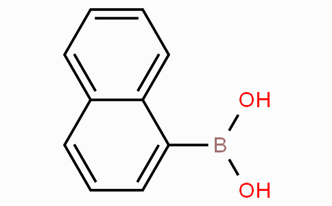 1-萘硼酸(含有数量不等的酸酐)