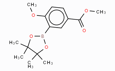 2-Methoxy-5-methoxycarbonylphenylboronic acid, pinacol ester