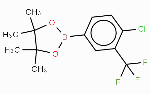 4-Chloro-3-trifluoromethylphenylboronic acid, pinacol ester
