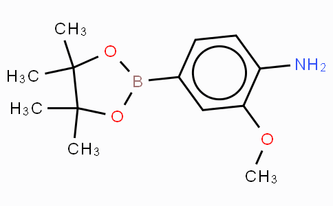 2-甲氧基-4-(4,4,5,5-四甲基-1,3,2-三氧杂硼戊环-2-基)苯胺