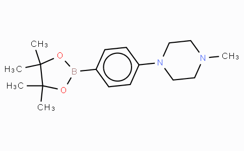 1-甲基-4-[4-(4,4,5,5-四甲基-1,3,2-二氧杂硼烷-2-基)苯基]哌嗪