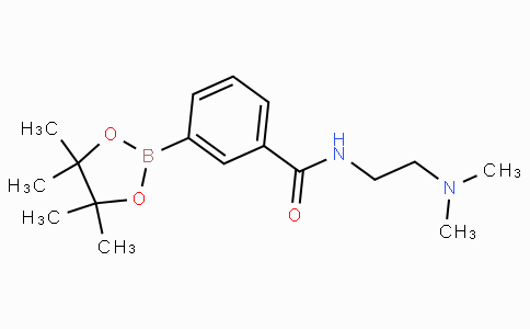 3-(2-(Dimethylamino)ethylcarbamoyl)phenylboronic acid pinacol ester