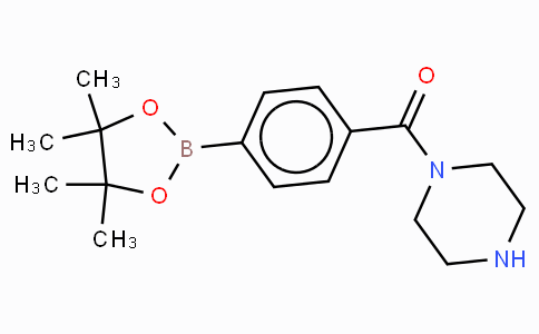 4-(Piperazine-1-carbonyl)phenylboronic acid, pinacol ester