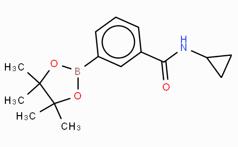 3-(N-cyclopropylaminocarbonyl)phenylboronic acid, pinacol ester