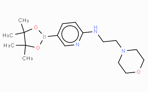 2-(2-Morpholinoethylamino)pyridine-5-boronic acid, pinacol ester