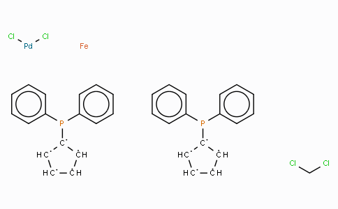 1,1'-Bis(diphenylphosphino)ferrocene-palladium(ii)dichloride dichloromethane complex