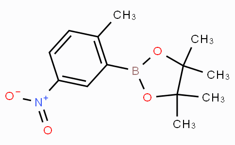 4,4,5,5-Tetramethyl-2-(2-methyl-5-nitrophenyl)-1,3,2-dioxaborolane
