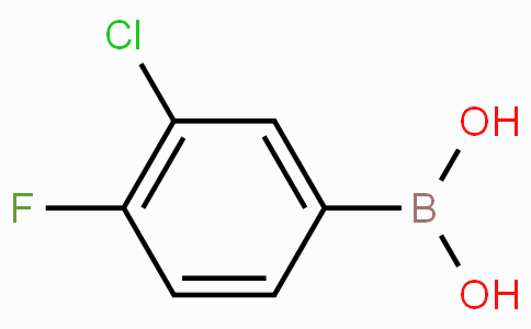 3-氯-4-氟苯基硼酸(含有数量不等的酸酐)