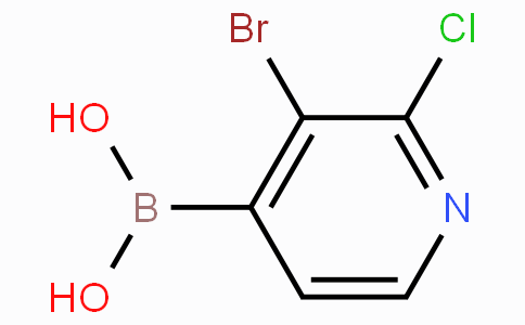 3-Bromo-2-chloropyridin-4-boronic acid