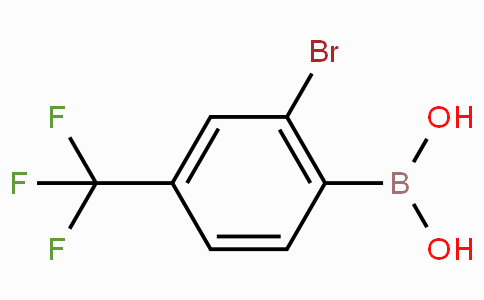 2-Bromo-4-(trifluoromethyl)phenylboronic acid