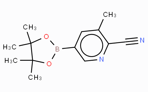 2-CYANO-3-METHYLPYRIDINE-5-BORONIC ACID, PINACOL ESTER