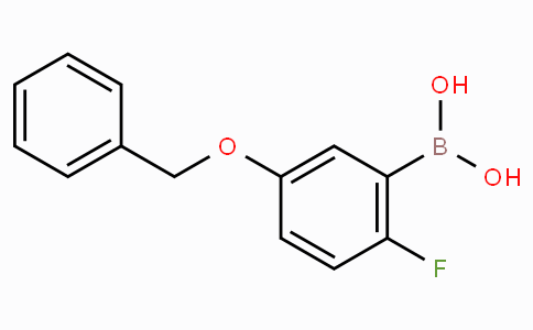 5-(Benzyloxy)-2-fluorophenylboronic acid